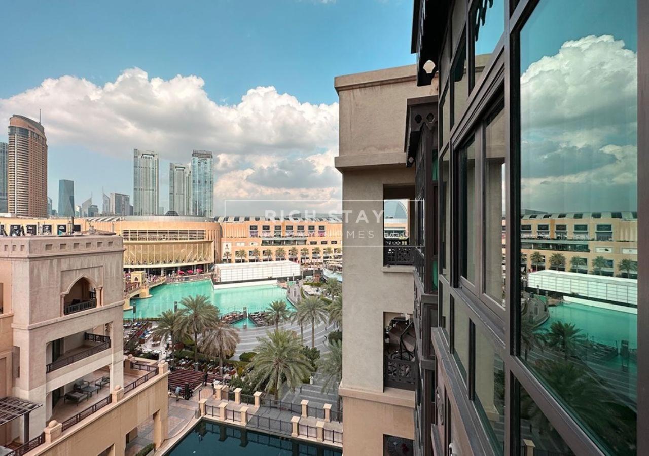 Incredible 2Br Apartment, Downtown With Burj & Dubai Mall View By Rich Stay Exterior foto